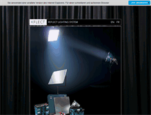 Tablet Screenshot of kflect.com